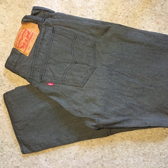 Men's Levi's 501 W34L30 - Dark Grey - Picture 1 of 1